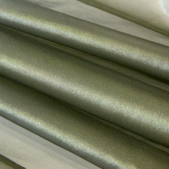 Ткань P, Org,. Lurex Volini AxL H/C Green-N.XK4 Lead Band (L)